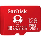 Memorijska kartica SANDISK za Nintendo Switch, microSDXC, 128 GB, SDSQXAO-128G-GNCZN, U3, C10, A1, UHS-1