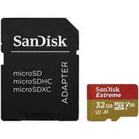Memorijska kartica SANDISK, micro SDHC Extreme, 32GB, SDSQXAF-032G-GN6GN, A2 C10 V30 UHS-I U3, 100MB/s + SD Adapter