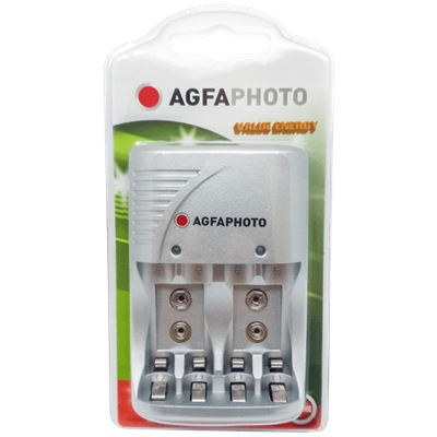 Punjač baterija AGFA PHOTO, univerzalni, 4x AA, AAA, 2x 9V