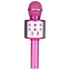 Mikrofon MANTA MIC11-PK, bežični, karaoke, zvučnik, rozi