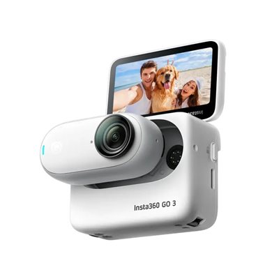 Sportska digitalna kamera INSTA360 GO 3, 2.7K, 128GB, bijela