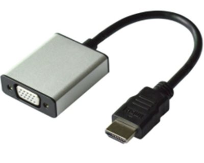 Adapter Roline VALUE HDMI - VGA+Audio, M/F, (Stereo), 0.15m