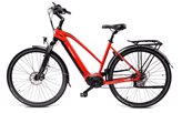 Električni bicikl MS ENERGY e-bike c500, S veličina, kotači 28", crveni