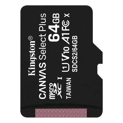 Memorijska kartica KINGSTON Canvas Select Plus Micro SDCS2/64GBSP, SDXC 64GB, Class 10 UHS-I