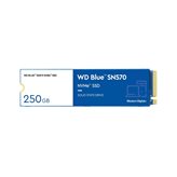 SSD 250 GB WESTERN DIGITAL Blue SN570, WDS250G3B0C, M.2, 3300/1200 MB/s