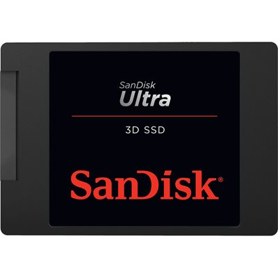SSD 500 GB SANDISK Ultra 3D SDSSDH3-500G-G26, SATA, maks do 560/520 MB/s