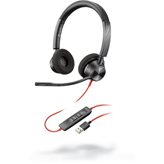 Slušalice POLY Blackwire 3320, USB-A, crne