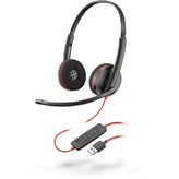 Slušalice POLY Blackwire C3220, USB-A, crne
