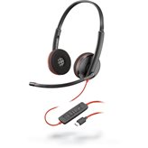 Slušalice POLY Blackwire C3220, USB-C, crne