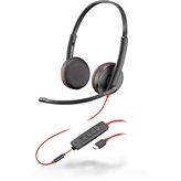 Slušalice POLY Blackwire C3325, USB-C, crne