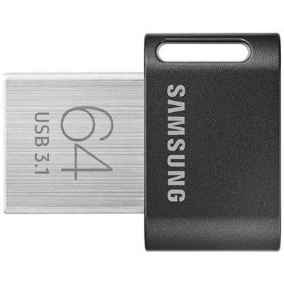 Memorija USB 3.1 FLASH DRIVE 64GB, SAMSUNG Fit Plus MUF-64AB/APC, crna