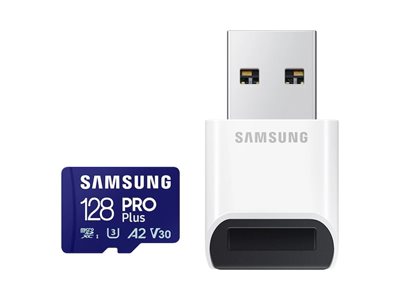 Memorijska kartica SAMSUNG, MicroSDXC, 128GB PRO Plus, MB-MD128SB/WW, class 10