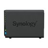 SYNOLOGY DS224+ DiskStation 2-bay NAS server, 2.5"/3.5" HDD/SSD, Wake on LAN/WAN, 2GB, G-LAN, 2x USB 3.2