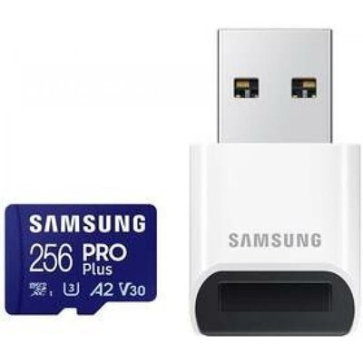 Memorijska kartica SAMSUNG, MicroSDXC, 256GB PRO Plus, MB-MD256SB/WW, class 10