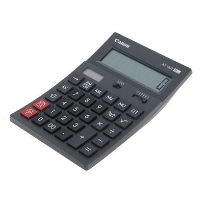 Kalkulator CANON AS-1200 HB, sivi