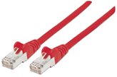 Kabel INTELLINET, patch CAT6, SFTP, crveni, 0.5m
