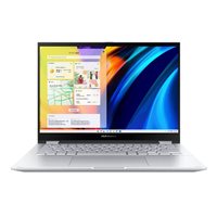 Laptop ASUS Vivobook S 14 Flip TN3402YA-OLED-KN731W / Ryzen 7 7730U, 16GB, 1TB SSD, AMD Radeon Graphics, 14" 2,8K 90Hz OLED Touch, Windows 11, srebrni