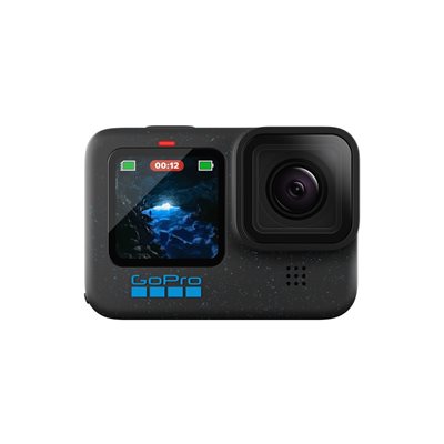 Sportska digitalna kamera GOPRO HERO 12 Black, 5.3K60/4K120/2.7K240, 27MP, Touchscreen, Voice Control, HyperSmooth 6.0, GPS