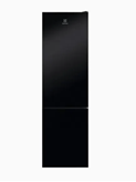 IZLOŽBENI - Hladnjak ELECTROLUX LNT7ME34K1, kombinirani, 201 cm, 266/101 l, No Frost, energetski razred E, Staklena crna vrata