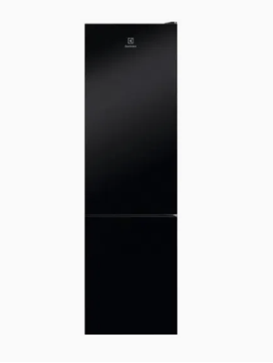 IZLOŽBENI - Hladnjak ELECTROLUX LNT7ME34K1, kombinirani, 201 cm, 266/101 l, No Frost, energetski razred E, Staklena crna vrata