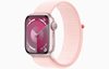 Pametni sat APPLE Watch S9 GPS, 41mm Pink Alu Case w Light Pink Sport Loop
