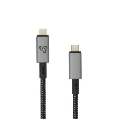 Kabel SBOX, USB-C 3.1 (M) na USB-C 3.1 (M), 100W, 1.5m, crni