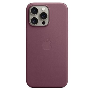 Futrola APPLE FineWoven Case, za iPhone 15 Pro Max, MagSafe, crvena