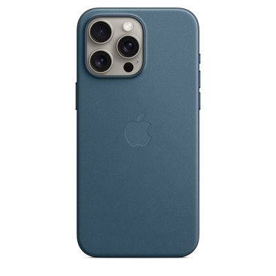 Futrola APPLE FineWoven Case, za iPhone 15 Pro Max, MagSafe, plava