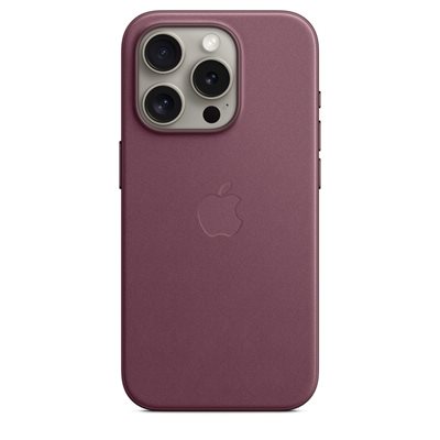 Futrola APPLE FineWoven Case, za iPhone 15 Pro, MagSafe, crvena