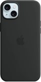 Futrola APPLE Silicone Case, za iPhone 15 Plus, MagSafe, crna