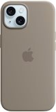 Futrola APPLE Silicone Case, za iPhone 15 Plus, MagSafe, siva