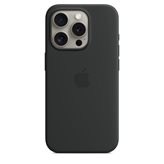 Futrola APPLE Silicone Case, za iPhone 15 Pro, MagSafe, crna