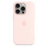 Futrola APPLE Silicone Case, za iPhone 15 Pro, MagSafe, roza