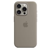 Futrola APPLE Silicone Case, za iPhone 15 Pro, MagSafe, siva