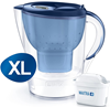 Vrč za filtriranje vode BRITA Marella XL, MAXTRA+, 3,5 l, sa 2 filtera, plavi