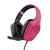 Slušalice TRUST GXT 415P Zirox, Gaming, 3.5mm, roze