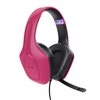 Slušalice TRUST GXT 415P Zirox, Gaming, 3.5mm, roze