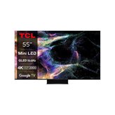 Mini-LED TV 55" TCL 55C845, Google TV, 4K UHD, 144Hz, DVB-T2/C/S2, HDMI, Wi-Fi, USB, LAN - energetski razred F