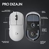 Miš LOGITECH Pro X Superlight 2, bežični, optički, 32000dpi, bijeli, USB