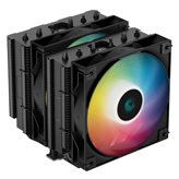 Cooler DEEPCOOL AG620 ARGB, za Intel i AMD, crni