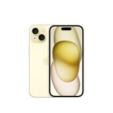 Smartphone APPLE iPhone 15, 6,1", 6GB, 128GB, iOS, žuti