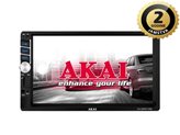 Auto radio AKAI CA-2DIN7135S, FM, AM, 7" TFT, BT, USB, SD, HandsFree, video