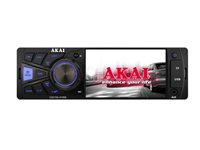 Auto radio AKAI CA015A-4108S, FM, AM, 4" TFT, BT, HandsFree, SD, USB, 4x25W, ISO