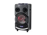Karaoke AKAI ABTS-112, 60W, FM, BT, USB, SD, rasvjeta, baterija, bež. Mikrofon, crni
