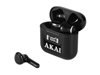 Audio slušalice AKAI BTE-J101, Bluetooth, In-ear, crne