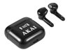 Audio slušalice AKAI BTE-J101, Bluetooth, In-ear, crne