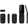 Mobitel PANASONIC KX-TU550EXB, flip, preklopni, crni