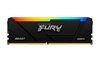 Memorija PC-21300, 16GB, KINGSTON Fury Beast RGB KF426C16BB12AK2/32, DDR4 2666MHz, 2x16GB