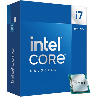 Procesor INTEL Core i7 14700KF BOX, s. 1700, 3.4GHz, 33MB cache, bez hladnjaka