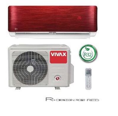 IZLOŽBENI - Klima uređaj VIVAX ACP-12CH35AERI+ RED R32, Inverter, 3,52/3,81 kW, energetski razred A++/A+, crvena